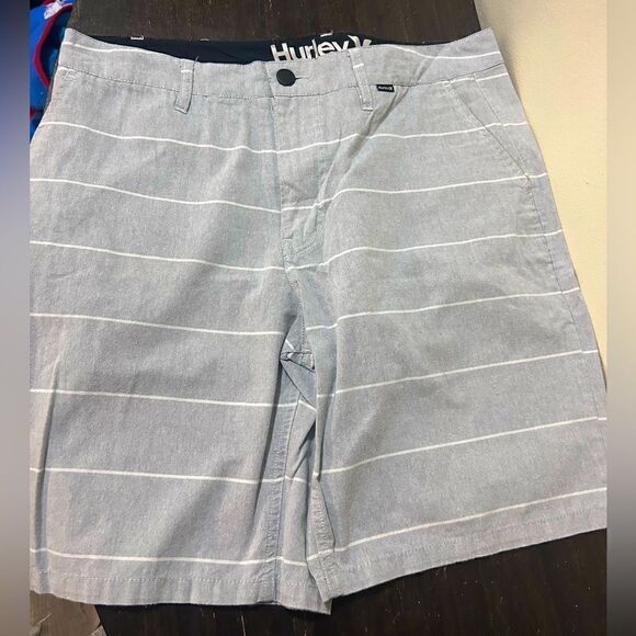 Hurley plaid stretch shorts size 32 - Picture 1 of 6